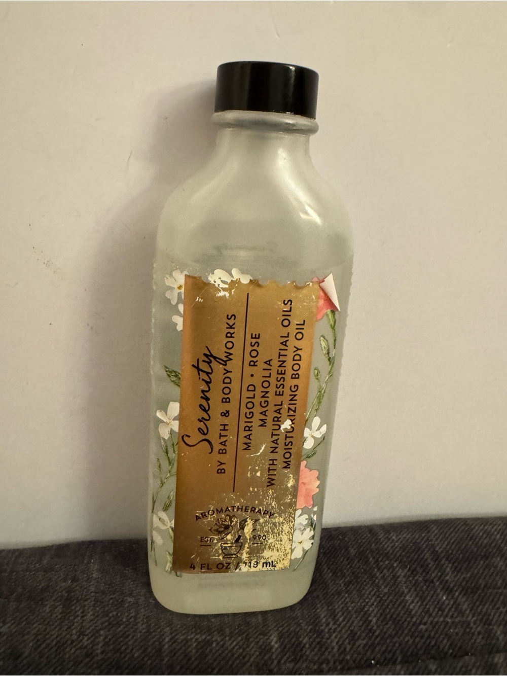 Bath & Body Works Serenity Marigold + Rose Body Oil 4 oz J19